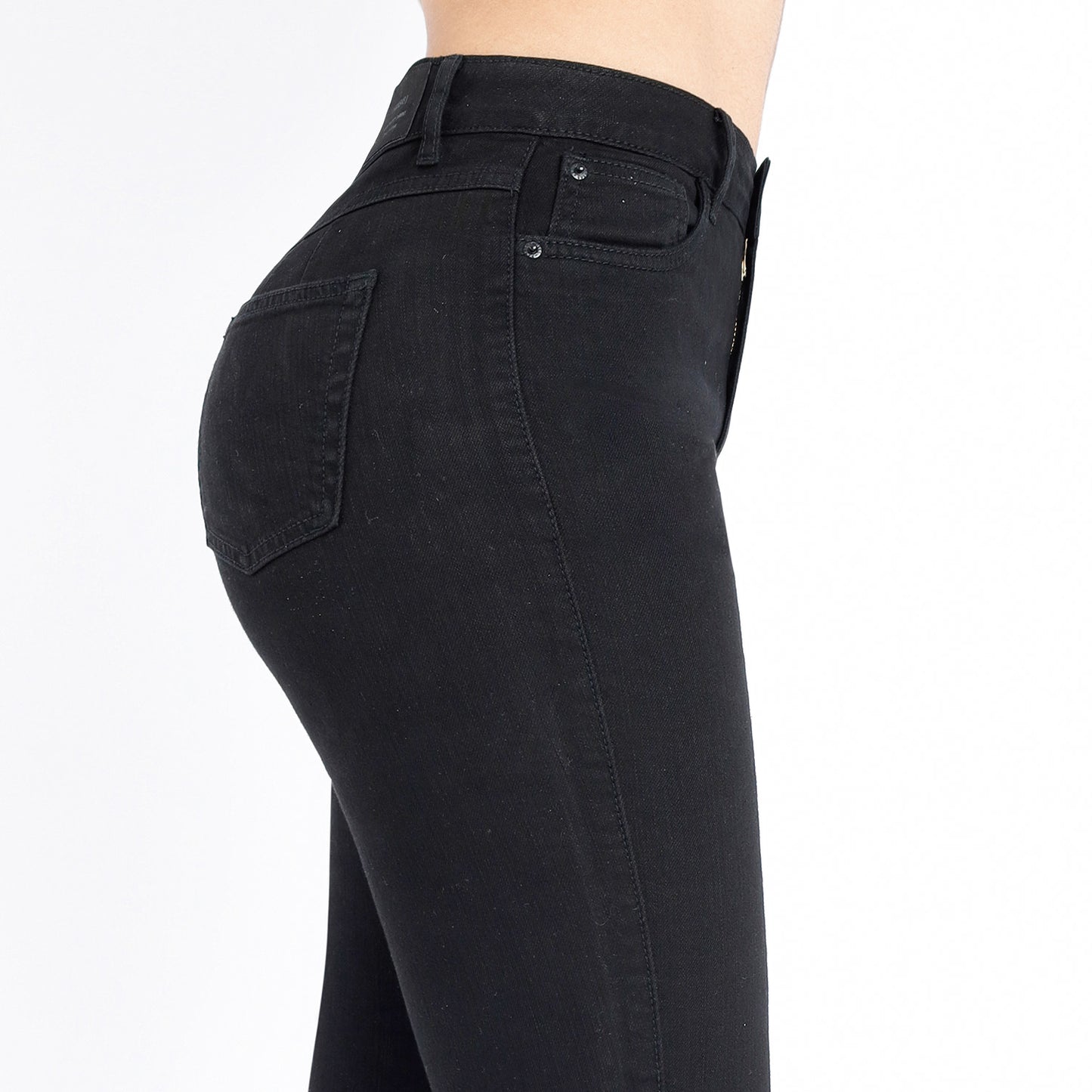 Jean Mom Cintura Dama Negro - 230373