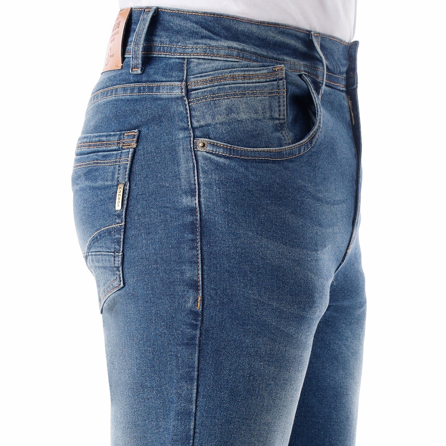 Jean Hombre Slim Cristal Contaminado Green