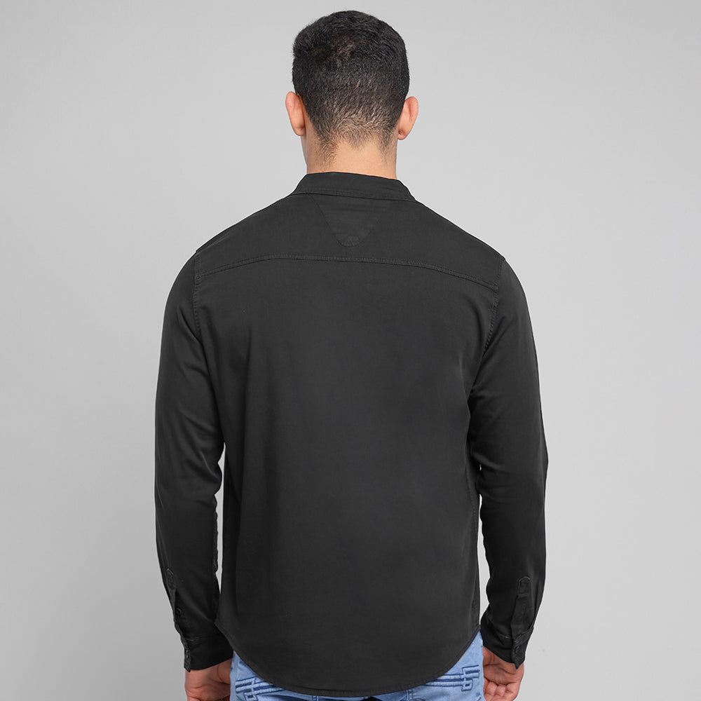 Camisa Caballero Slim Fit Negro – 230445