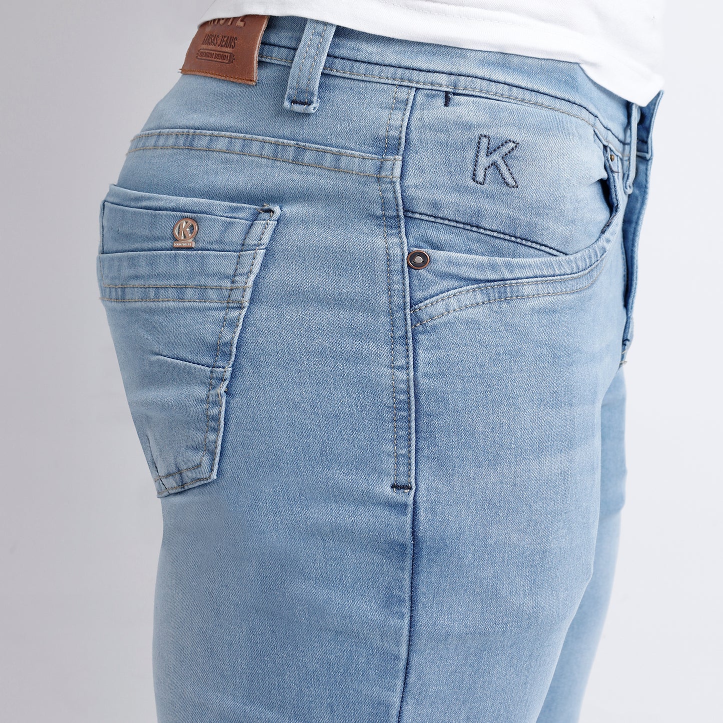 Jean Caballero Skinny Diamante Moteado - 221304