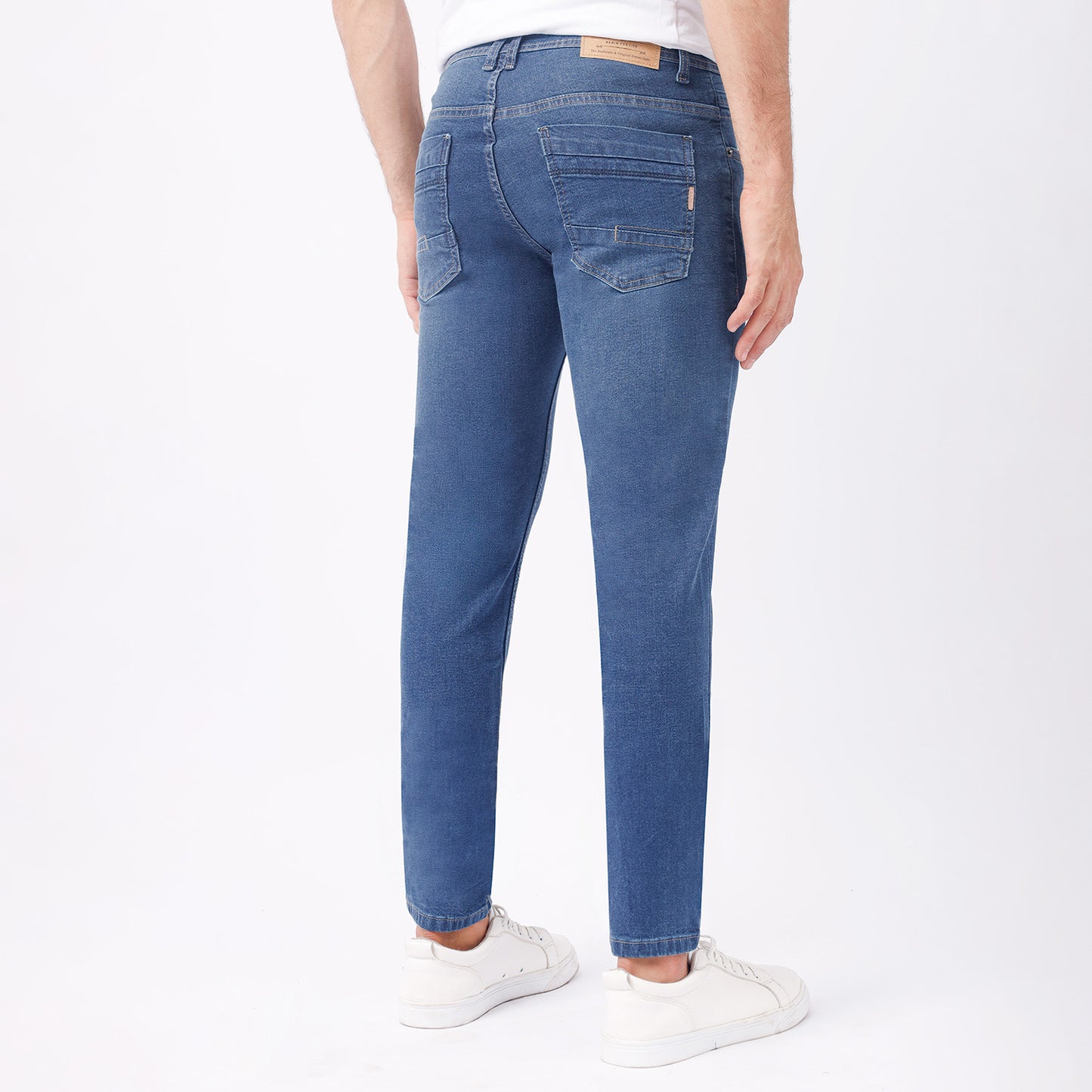 Jean Skinny Caballero Cristal Contaminado Verde - 230221