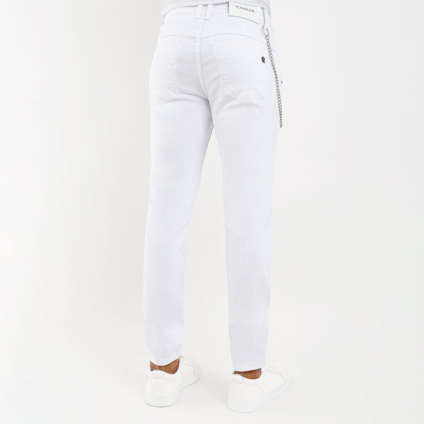 Jean Caballero Skinny Blanco Optico - 221634