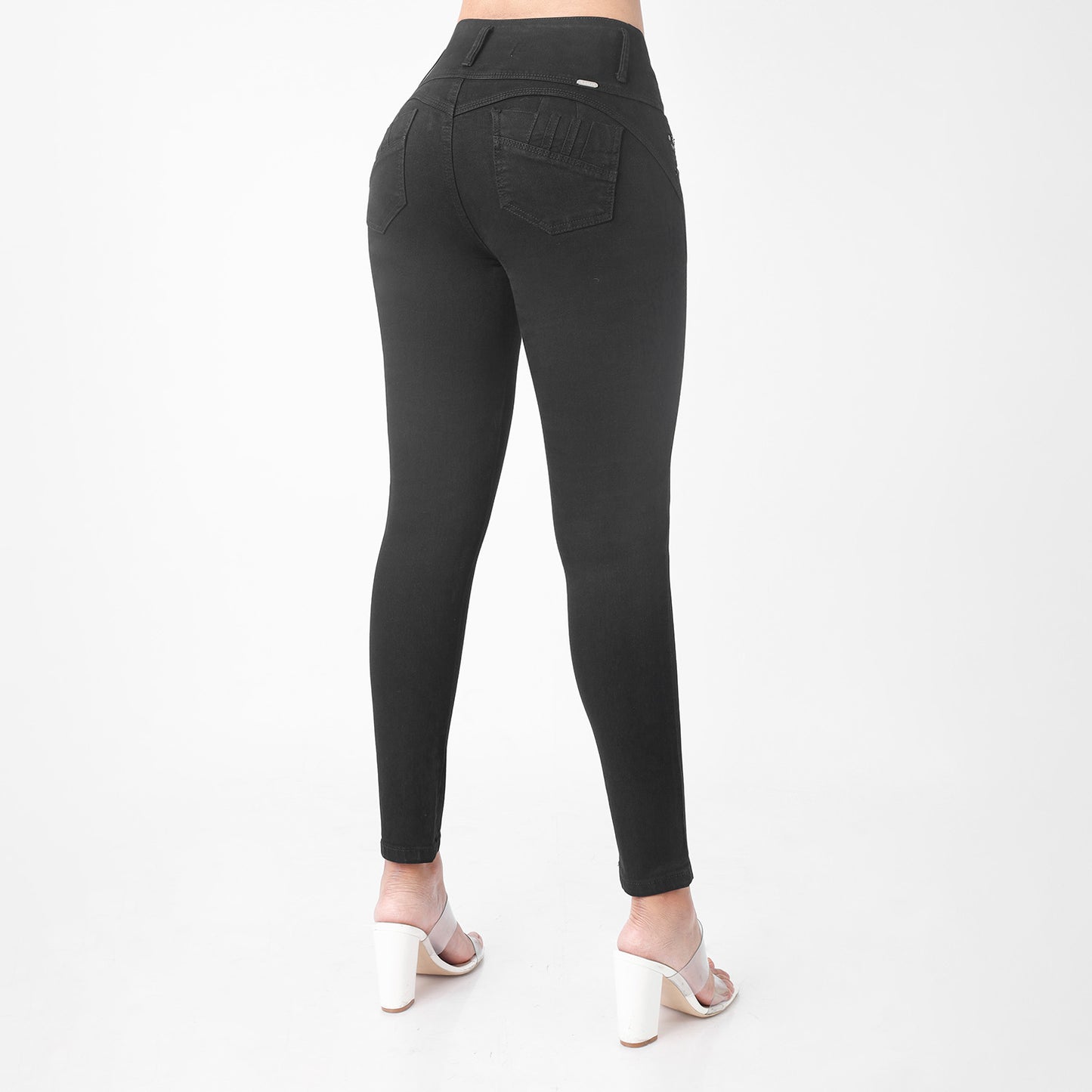 Jean Pitillo Cintura Dama Negro - 230283