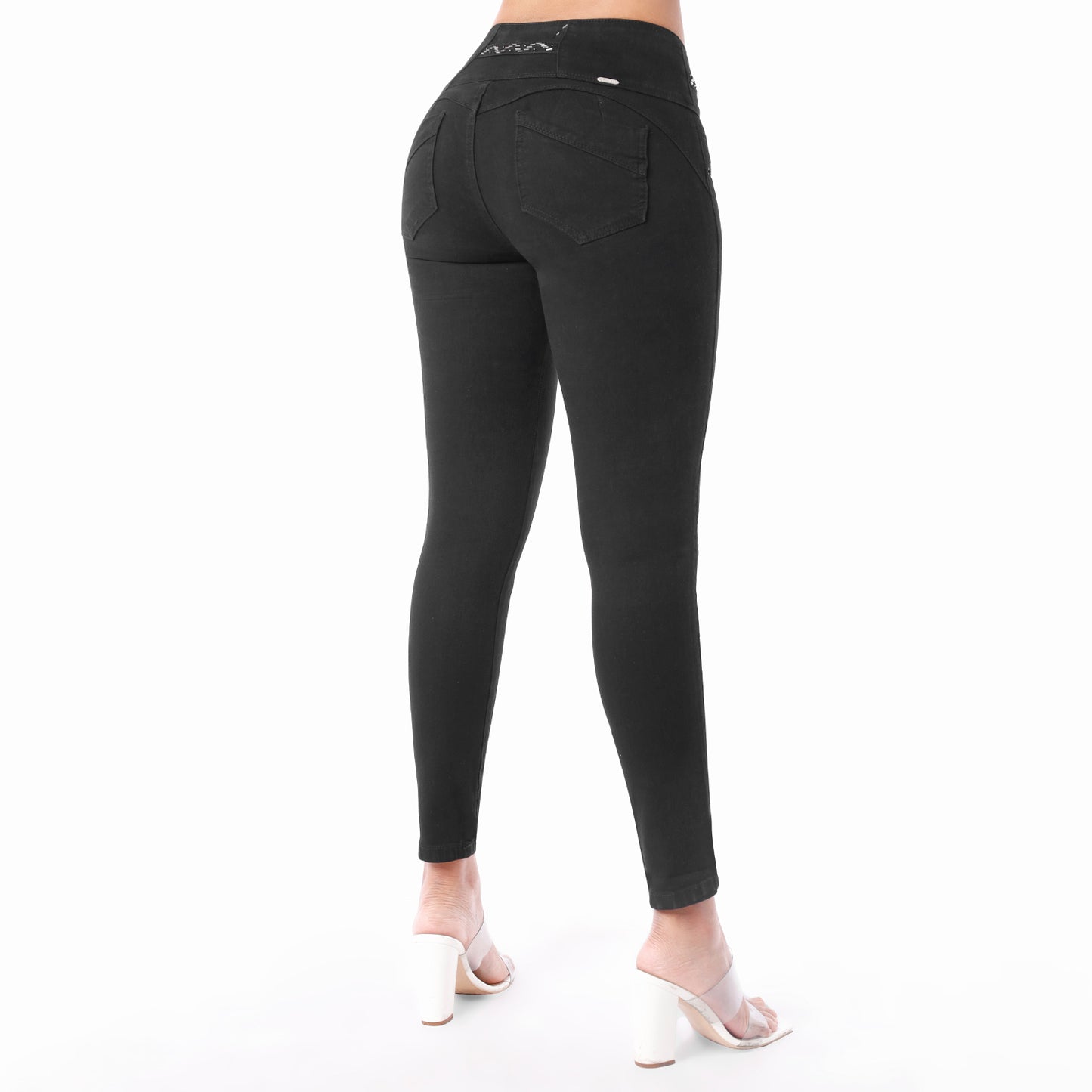 Jean Pitillo Cintura Dama Negro - 230277