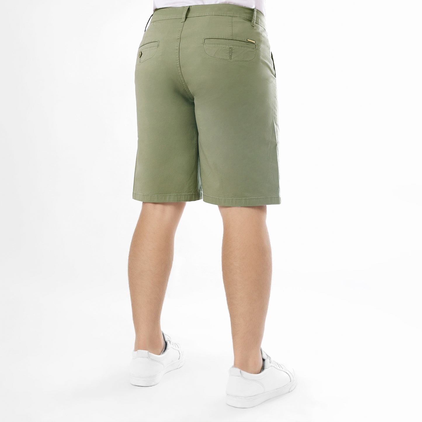 Short Paper Touch Regular Fit Verde
