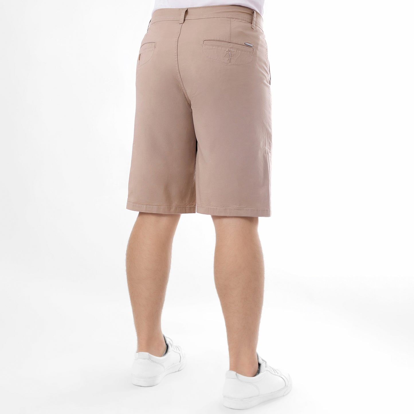 Short Paper Touch Regular Fit Beige