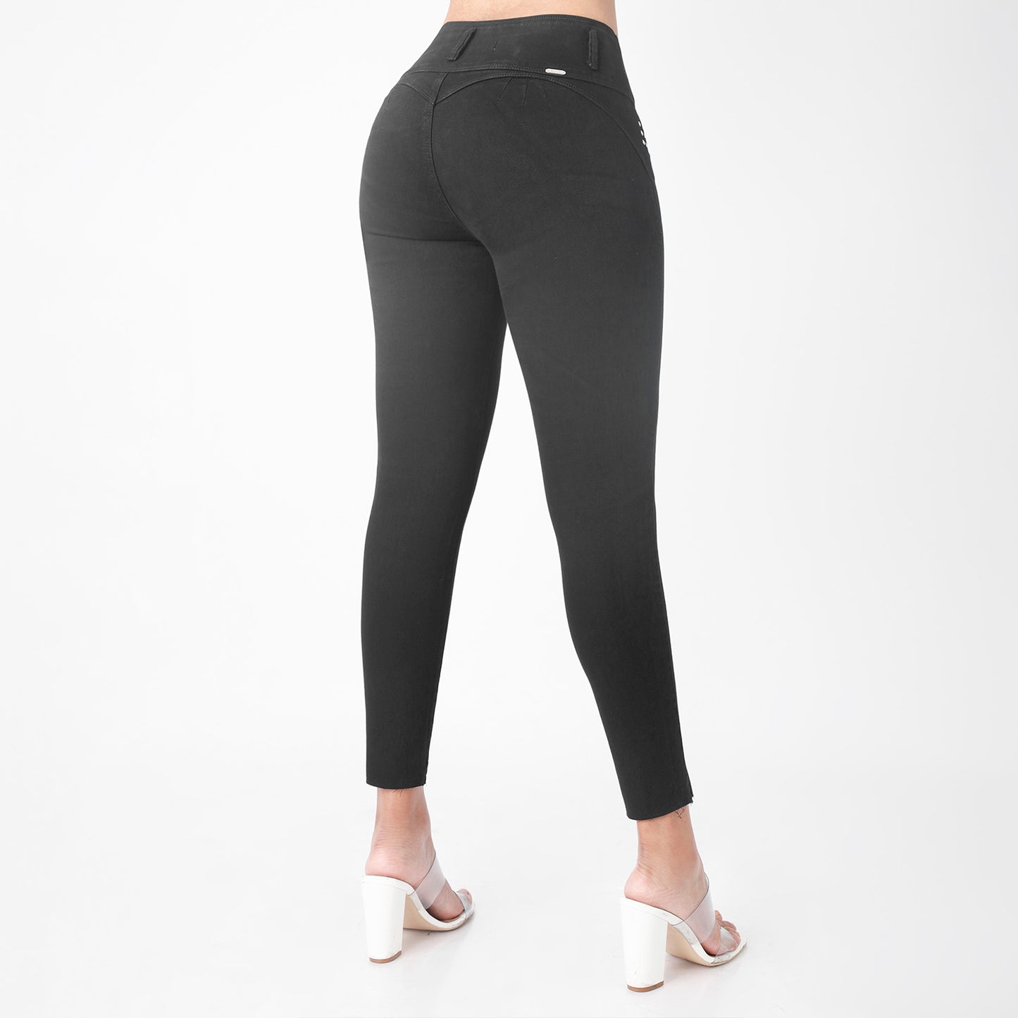 Jean Pitillo Cintura Dama Negro - 230295