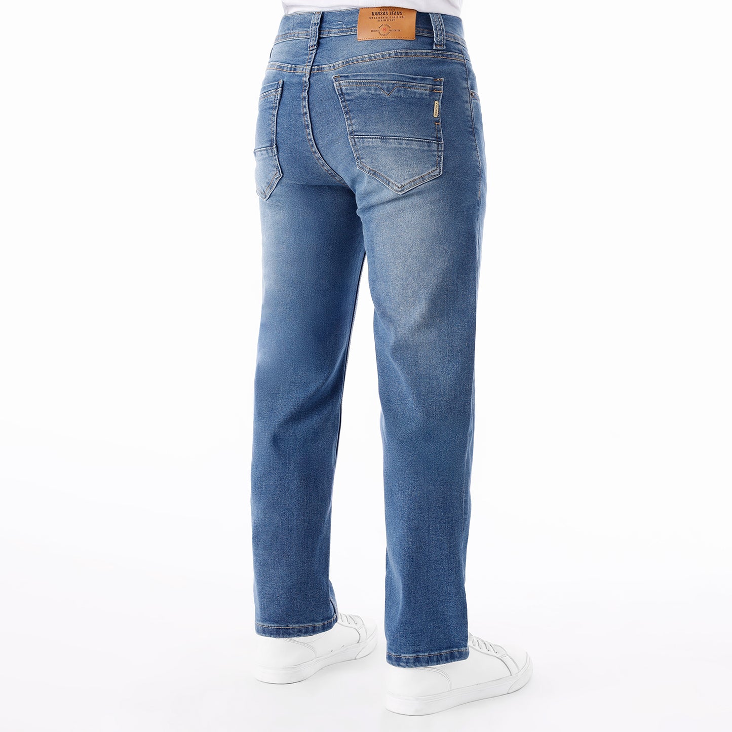 Jean Hombre Straight Cristal Cont. Maíz
