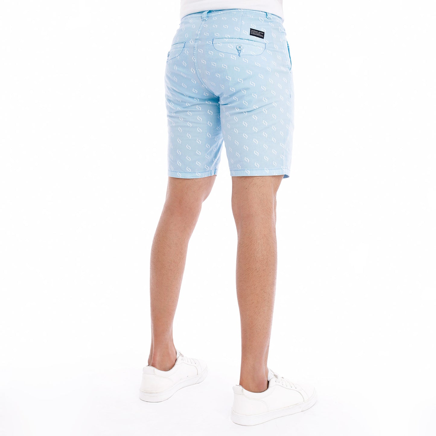 Short Hombre Slim Celeste Pastel - 221340