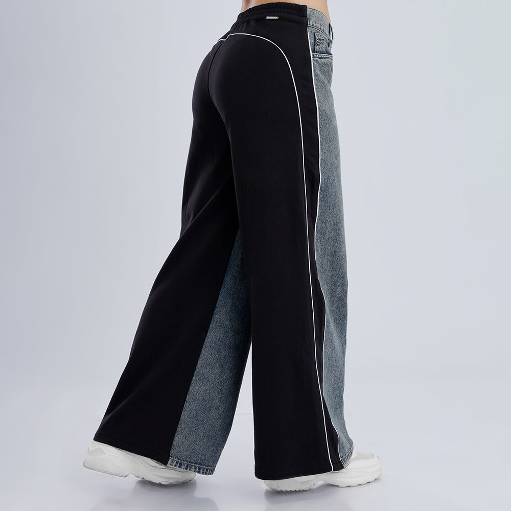 Jean Cintura Wide Loose Pepper Frosteado