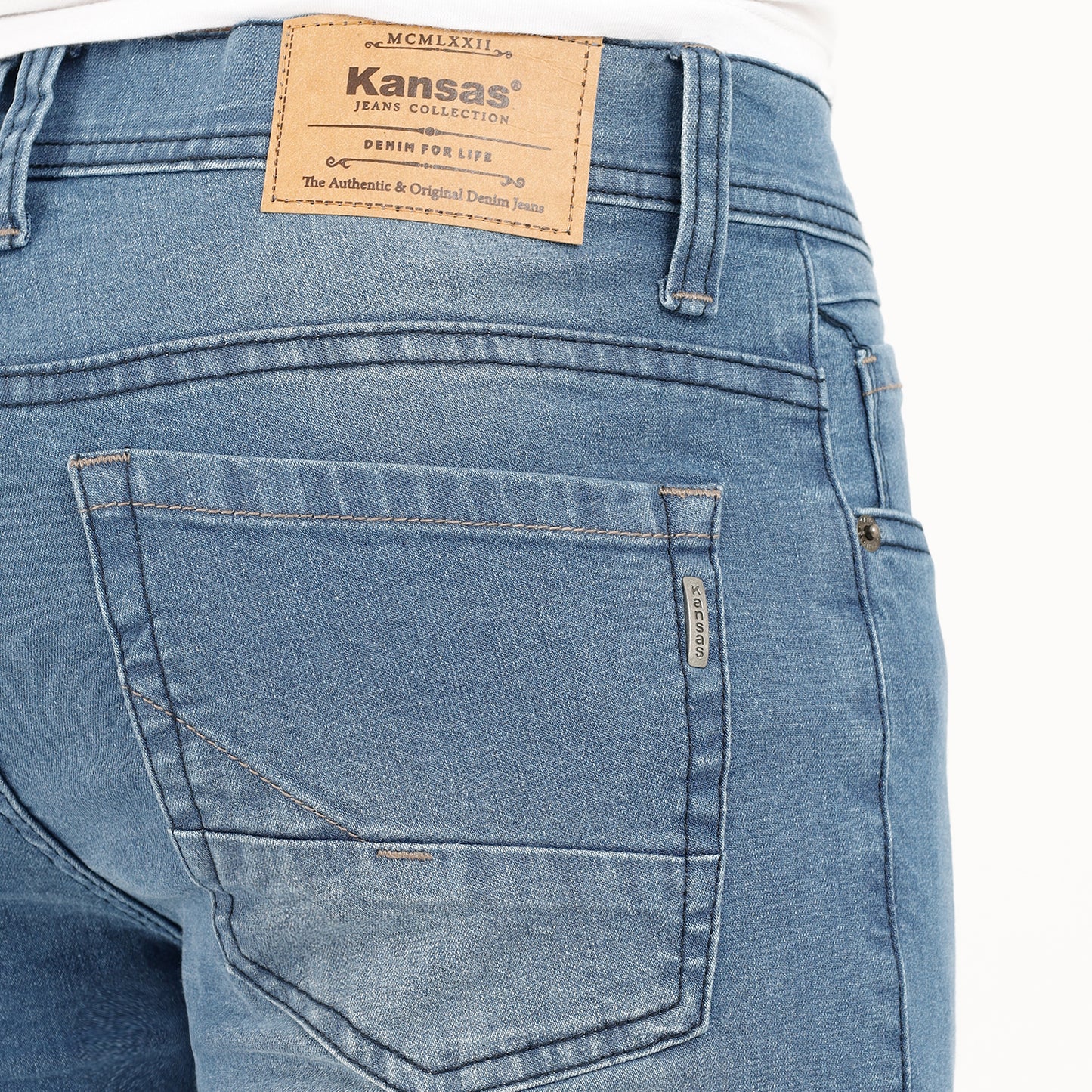Jean Slim Caballero Cristal Contaminado Gris - 221627