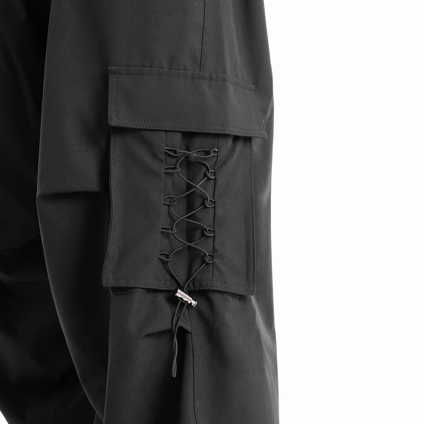 Pantalón Dama Parachute Negro - 230447