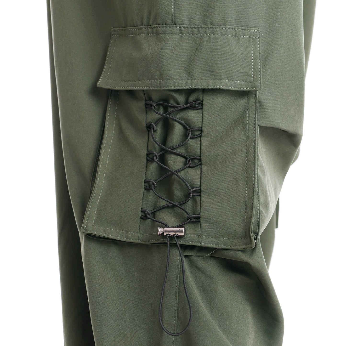 Pantalón Dama Parachute Verde - 230448