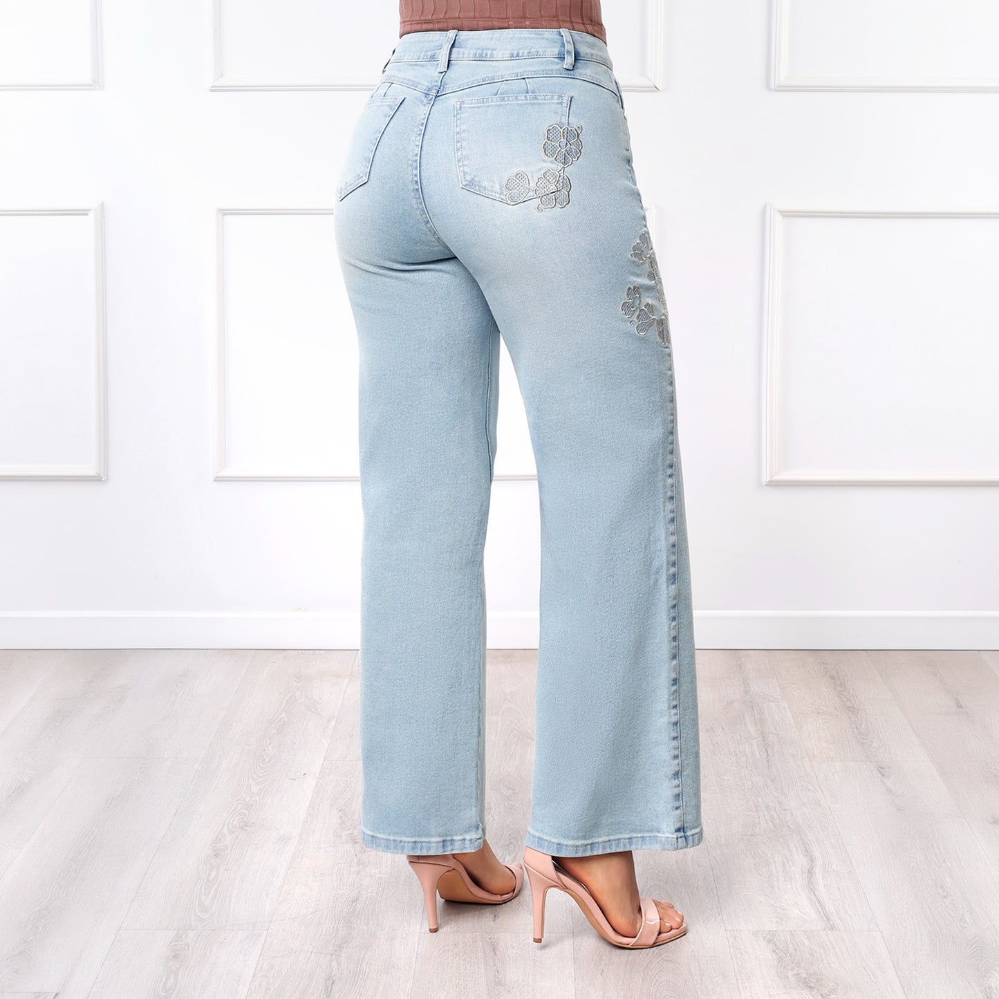 Pantalón Dama Marleny Cintura Wide Leg