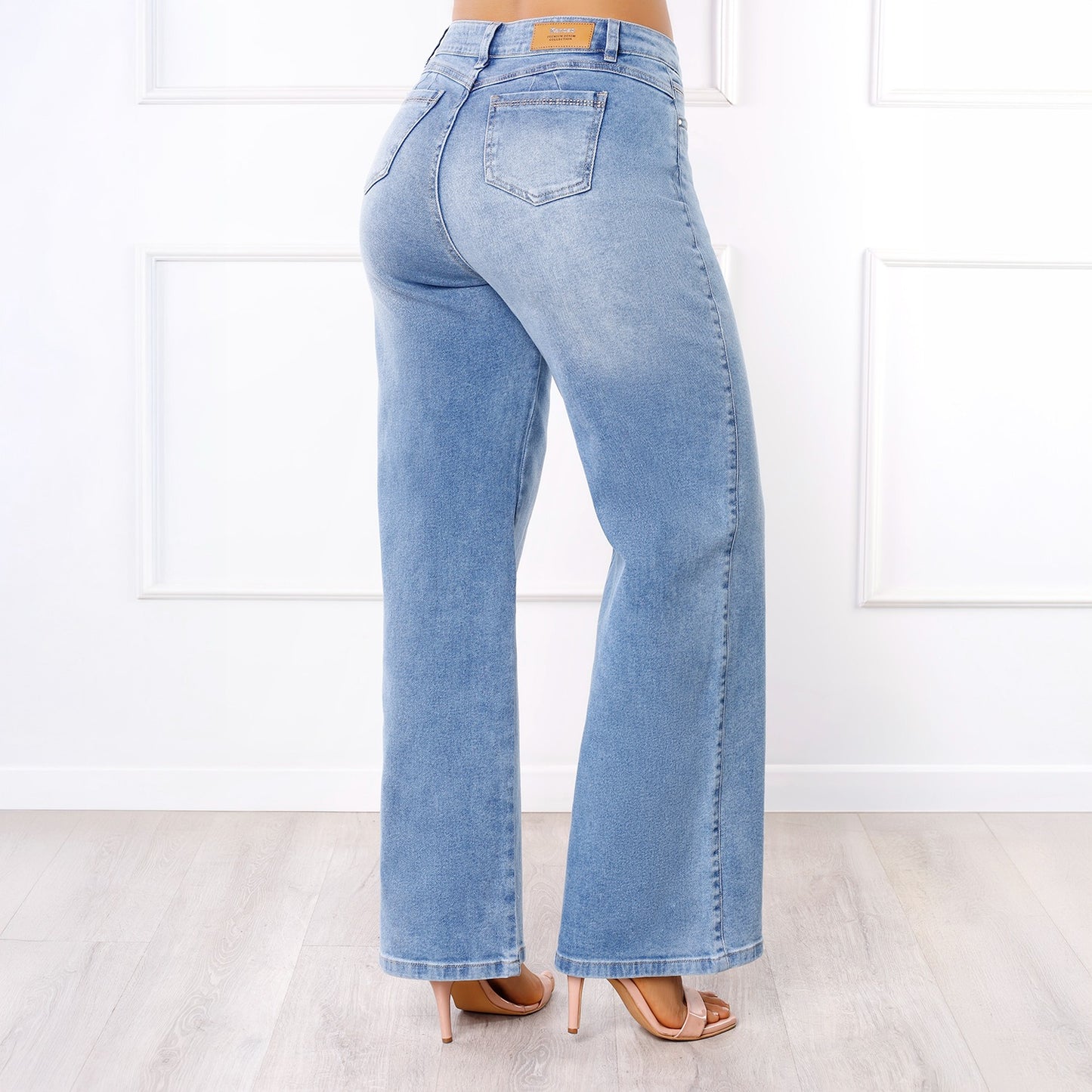 Pantalón Dama Anny Cintura Wide Leg