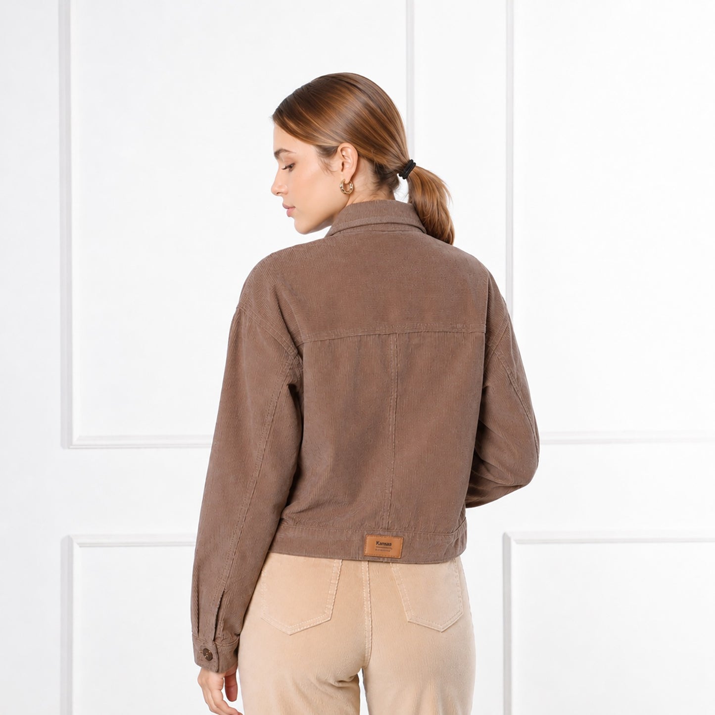 Casaca Dama Holly Corduroy – Color Toffe
