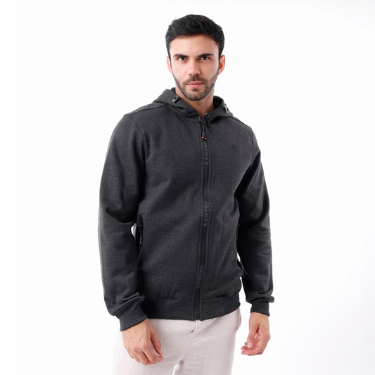 Polera Hombre Regular Fit Charcol