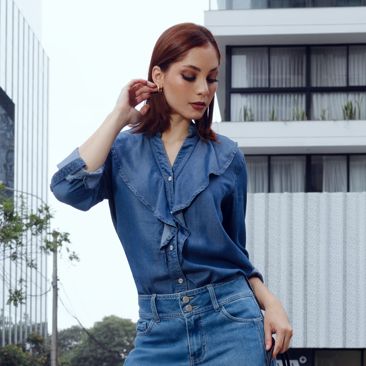 Blusa Susan Fit Fluido