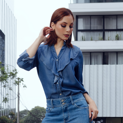 Blusa Susan Fit Fluido