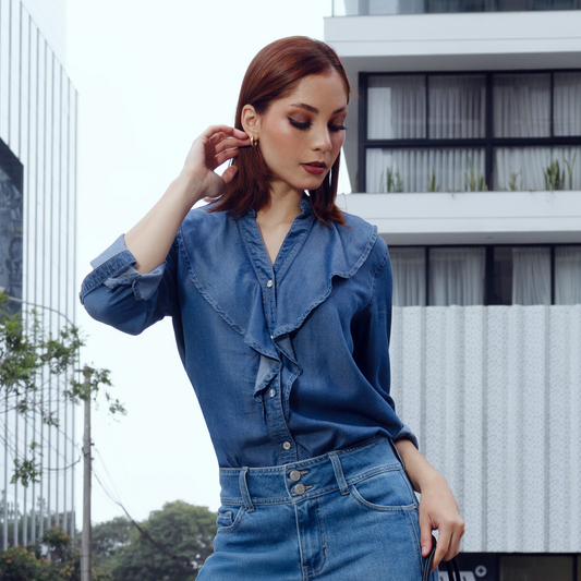 Blusa Susan Fit Fluido