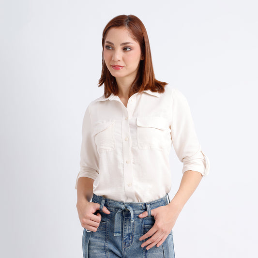 Blusa Dama Paula Perla