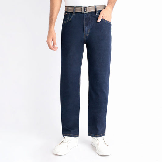 Pantalón de Caballero Regular Confort Premium con Correa - Grafito