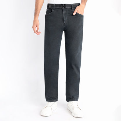 Pantalón de Caballero Regular Confort Premium con Correa - Pepper