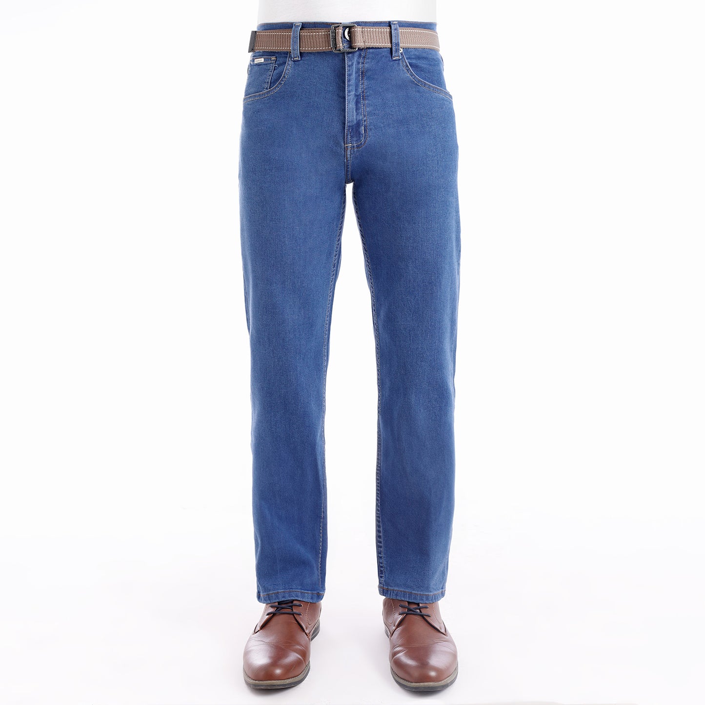 Pantalón de Caballero Regular Confort Premium con Correa - Pepper