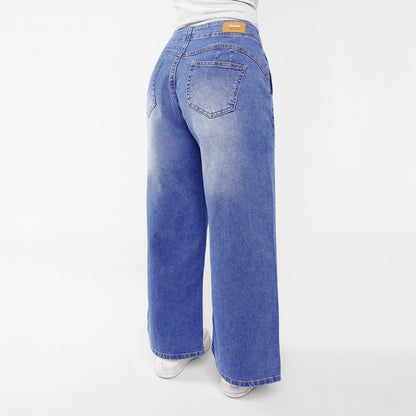Pantalón Jean Lizy Cintura Culotte