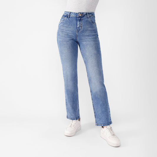 Pantalón Jean Nicole Cintura Straight