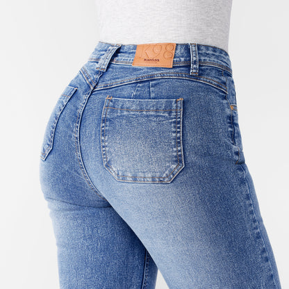 Pantalón Jean Nicole Cintura Straight