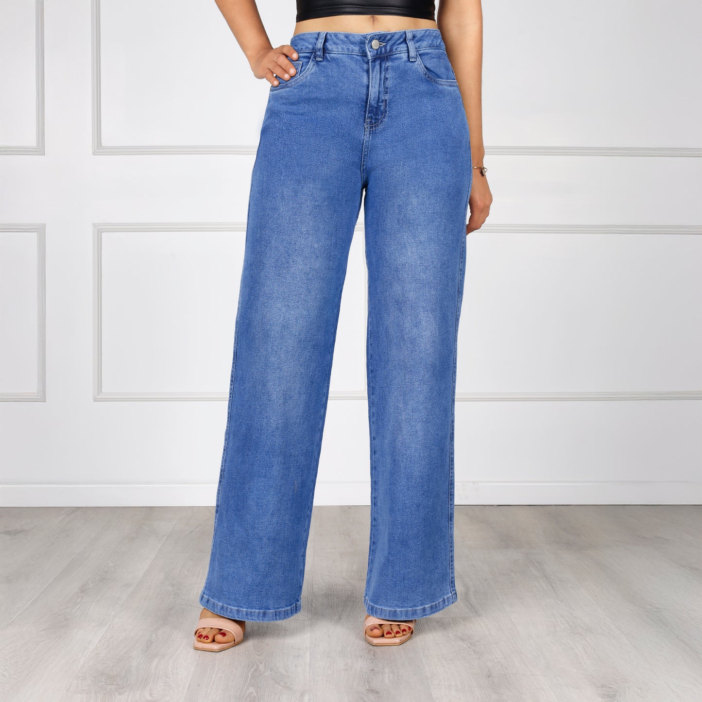 Pantalón Rous Cintura Wide Leg