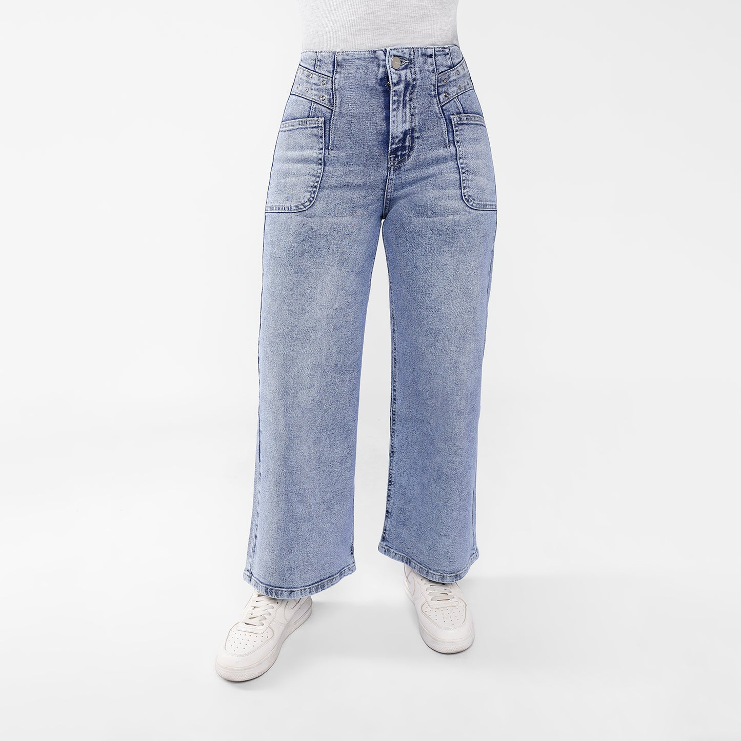Pantalón Jean Calia Cintura Culotte