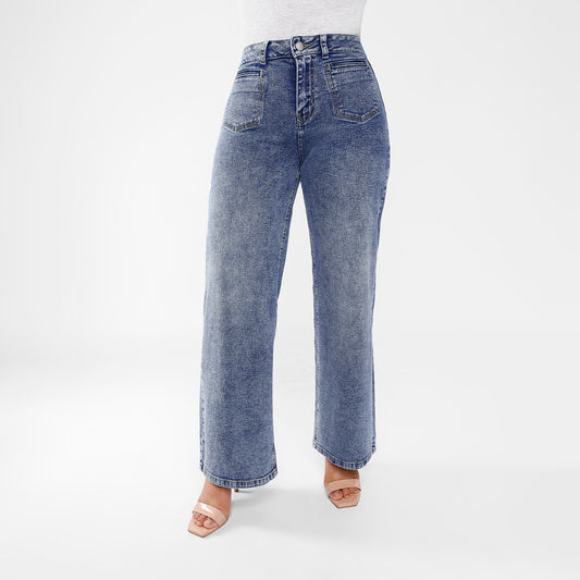 Pantalón Celia Cintura Wide Leg