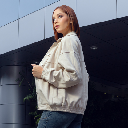 Casaca Berea Oversize Suede