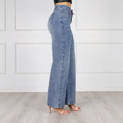 Pantalón Erika Cintura Wide Leg