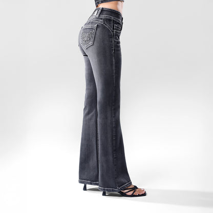 Pantalón Dama Desiree Flare Tiro/Bajo