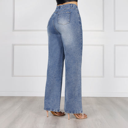 Pantalón Erika Cintura Wide Leg