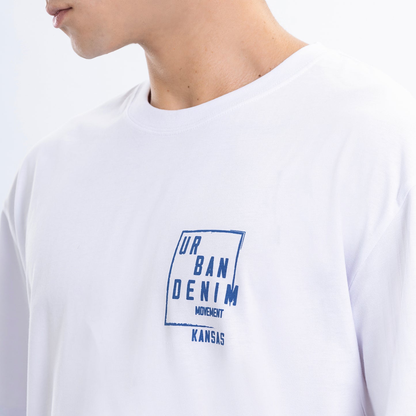 Polo de Caballero Cuello Redondo con Estampado