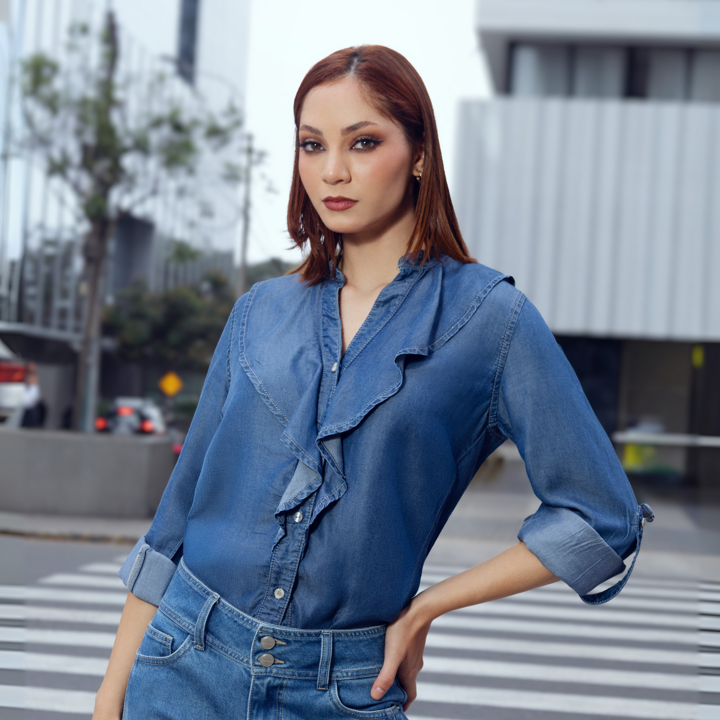 Blusa Susan Fit Fluido
