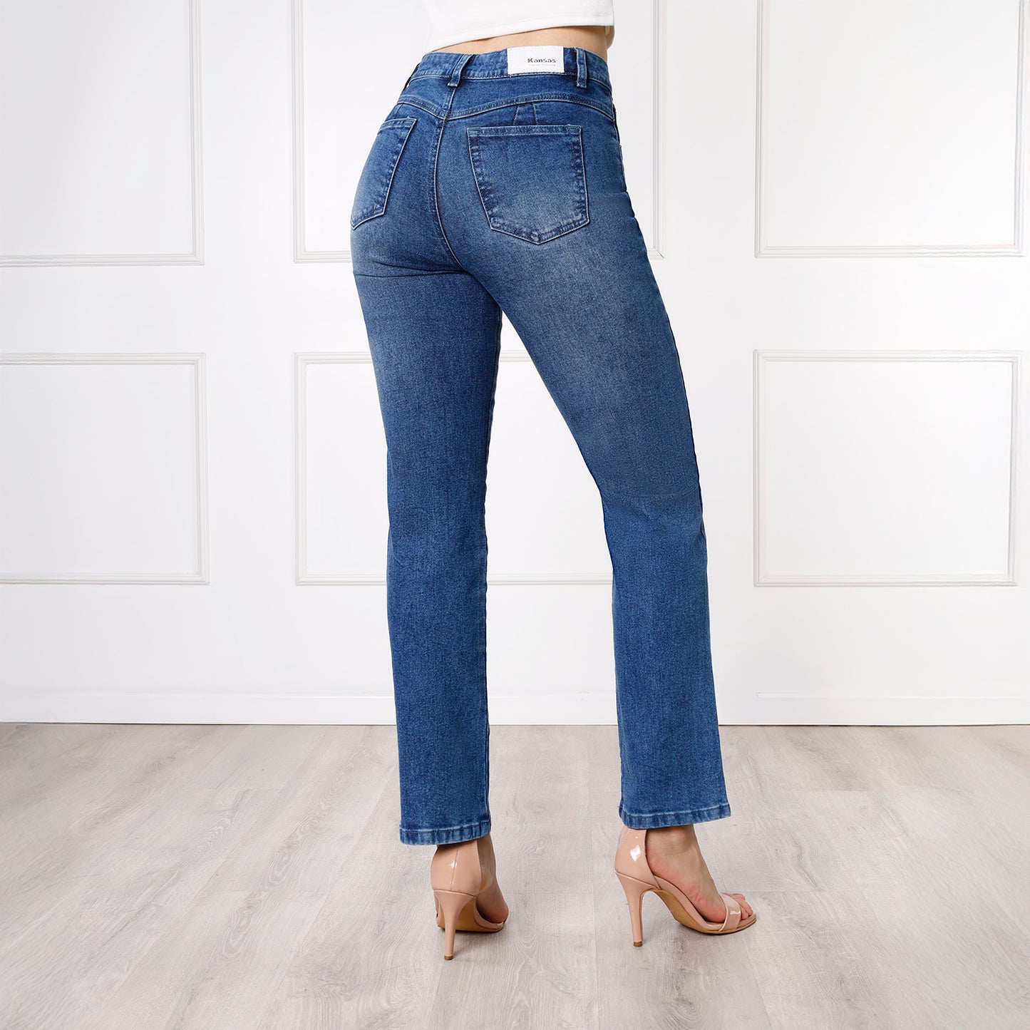 Pantalón Dama Perla Straight Cintura