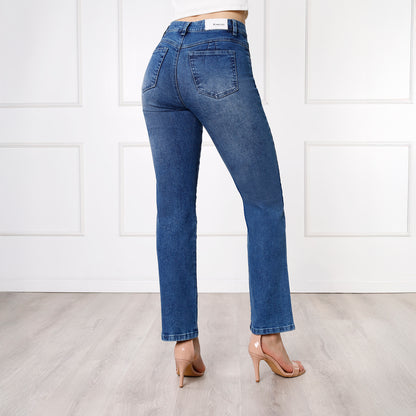 Pantalón Dama Perla Straight Cintura