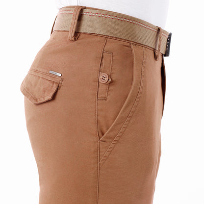 Pantalón Drill Regular con Correa – Toffy