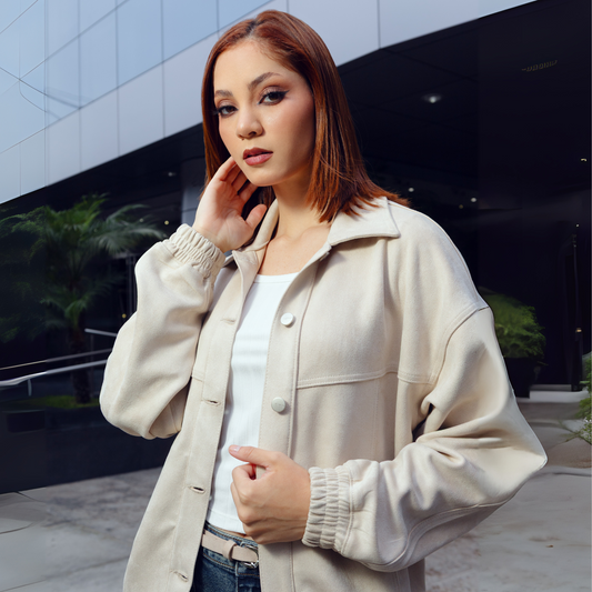 Casaca Berea Oversize Suede