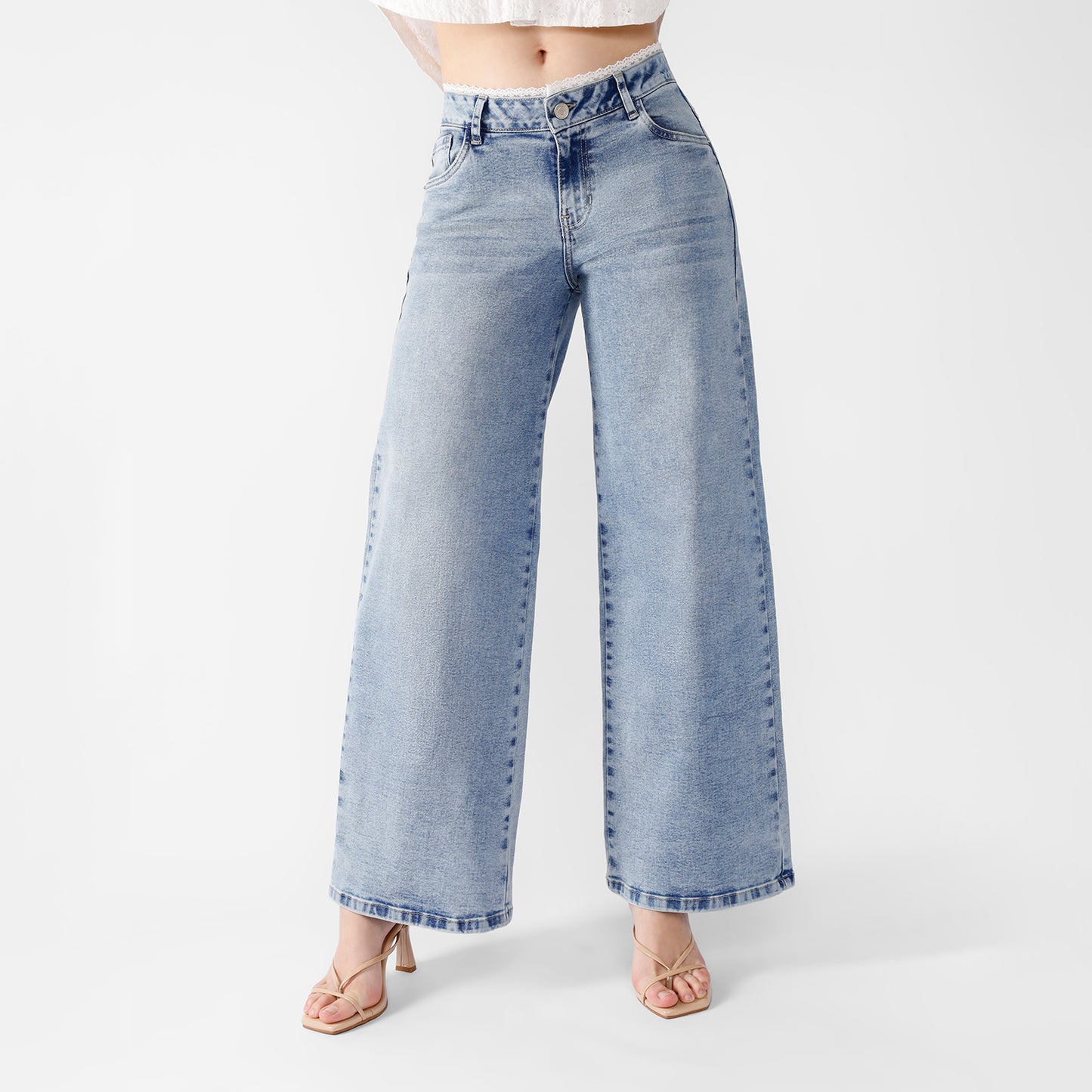 Pantalón Vera Cintura Wide Leg