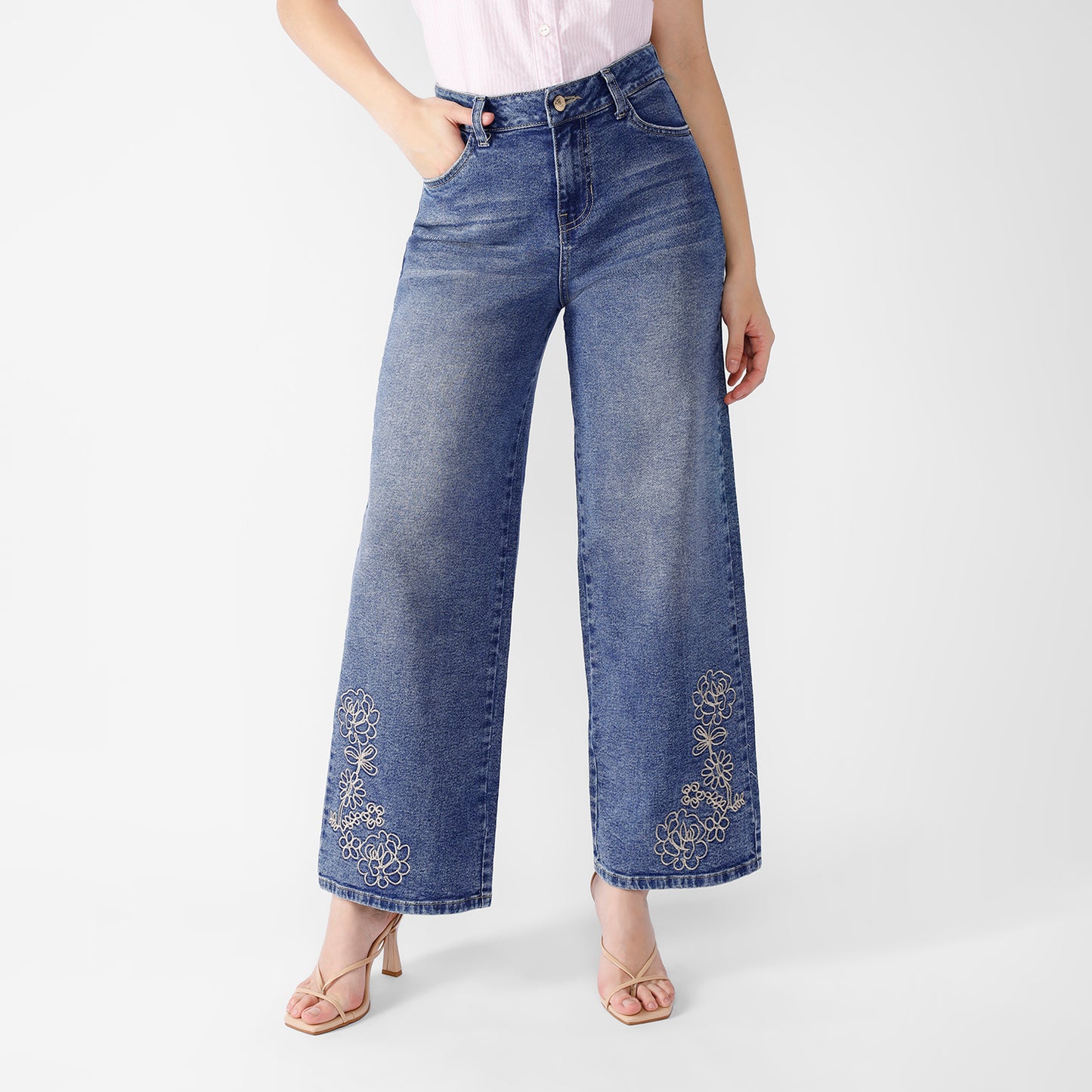 Pantalón Iris Cintura Wide Leg