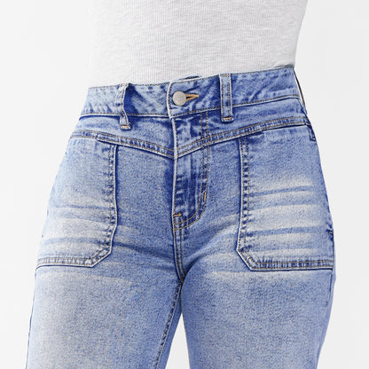 Pantalón Jean Bonnie Cintura Wide Leg