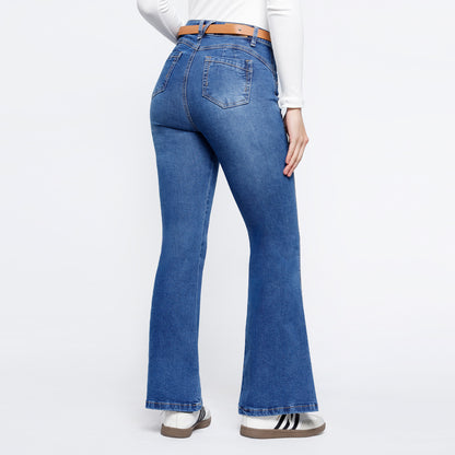 Pantalón Jean Jerez Cintura Flare (Sirena)
