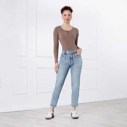Pantalón Jean Manuela  Mom
