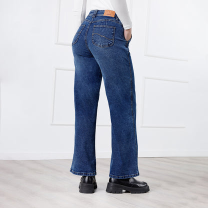 Pantalón Jean Glenda Wide Leg